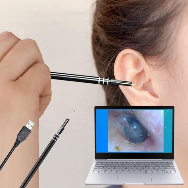 

cameras multifunctional usb ear cleaning tool hd visual spoon earpick with mini pen care in-ear endoscope