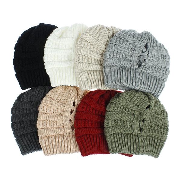 

christmas decorations 8 colours hats knitted cap woman beaines for winter breathable men gorras simple warm solid casual lady beanies