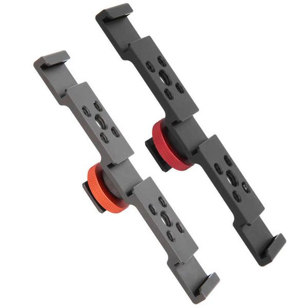 

ball head 3 in 1 shoe mount adapter extension bar bracket stand for camera mobile phone gimbal 2021 tripod heads