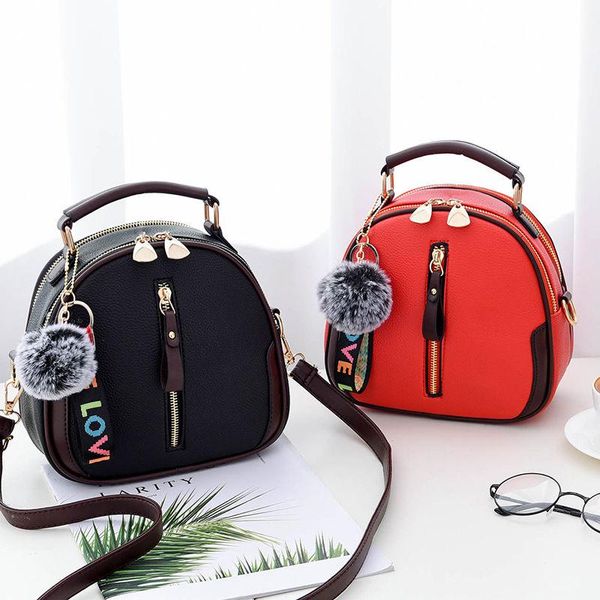 

women's bag 2021 fashion korean style student small shoulder simple versatile handbag girl's crossbody cosmetic bags & cases
