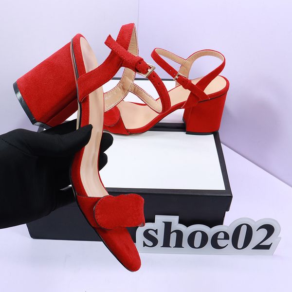 

classics women heels shoes sandals fashion beach thick bottom slippers alphabet lady leather high heel shoe slides without box by gogo_shoes, Black