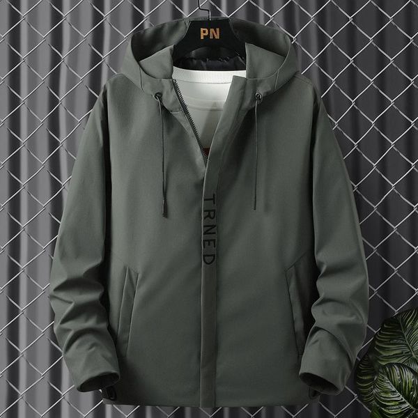 

men's jackets plus size 5xl 2021 men jacket streetwear hip hop hooded male casual loose outerwear fashion slim fit coat, Black;brown