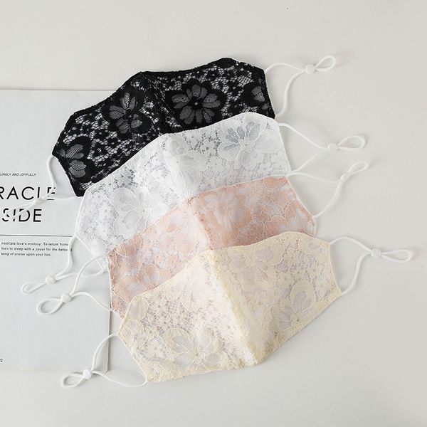 

adjustable ear buckle lace men's and women's dustproof breathable washable face mask