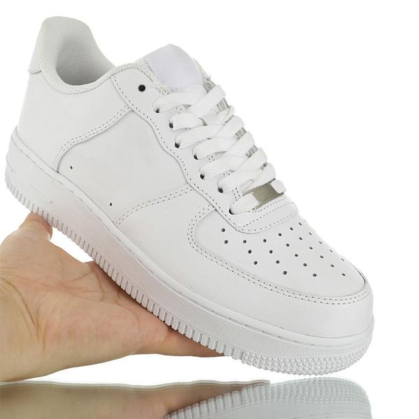 2023 White 1 Low 07 LV8 Мужские кроссовки в стиле ретро Тройные черные кожаные спортивные женские кроссовки на плоской подошве 315122-111 315122-001