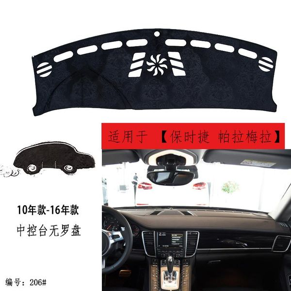 

anti-slip mats tommia for panamera 10-16 dashboard pad cover dash mat anti-sun velvet instrument