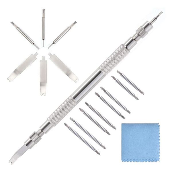 

repair tools & kits 16 pcs watch tool kit spring bar pin for band replacement