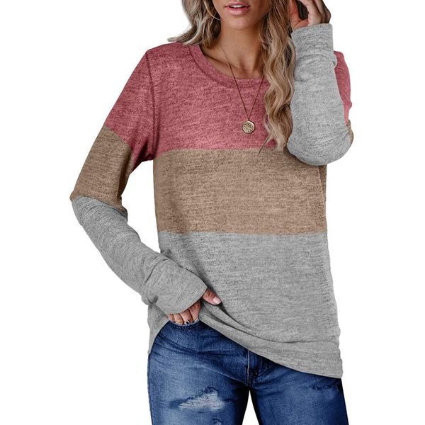 

women's t-shirt gray green red blue women sweatshirts hoodies long sleeve pullover loose casual o-neck autumn ladies female clothing, White