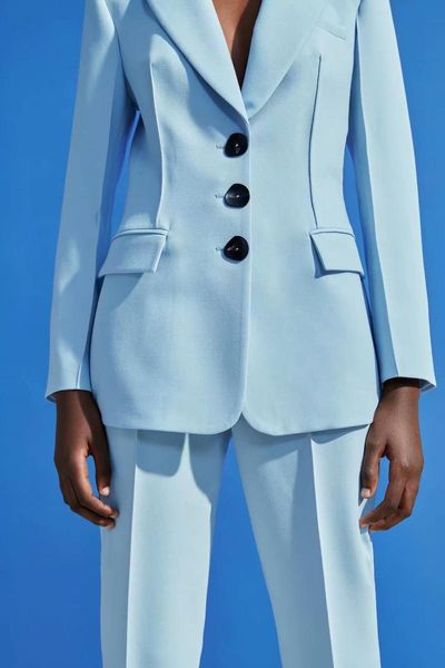 

women's suits & blazers jackets for women 2021zaraing pure color casual jacket female coat padded winter sets parka chic, White;black