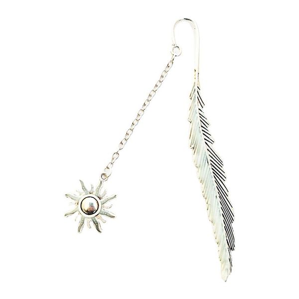 

bookmark luminous feather sun read label maker stationery copper bookmarks creative gift for students sd&hi