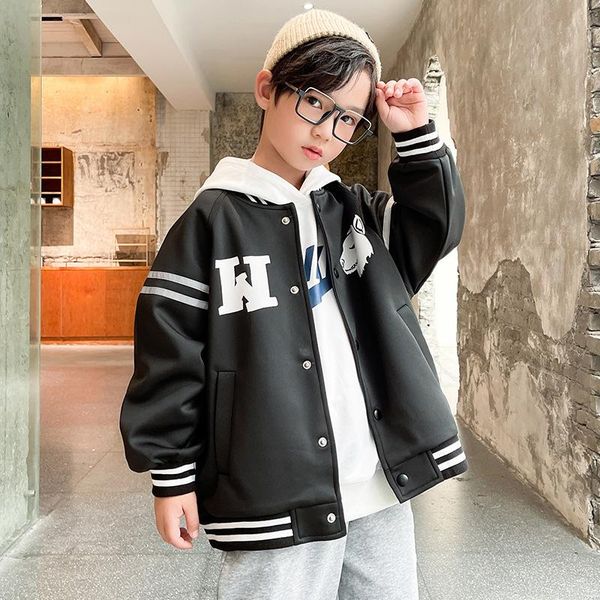 

jackets children fashion trend luminous stripe jacket teen kids casaul sport reflection outerwear boys korean baseball 4 9 12 13y, Blue;gray