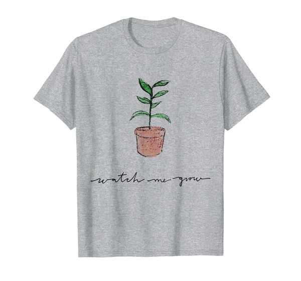 

watch me grow shirt funny gift, White;black