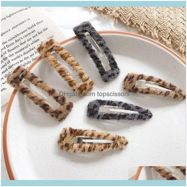 

aessories & tools productssell at a loss women girls korean style vintage leopard patterns hair clip water rec bb hairpins fluffy1 drop del