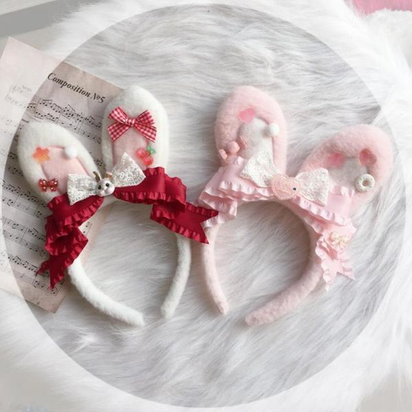 

other event & party supplies original lolita ear veil headband girly style handmade kc