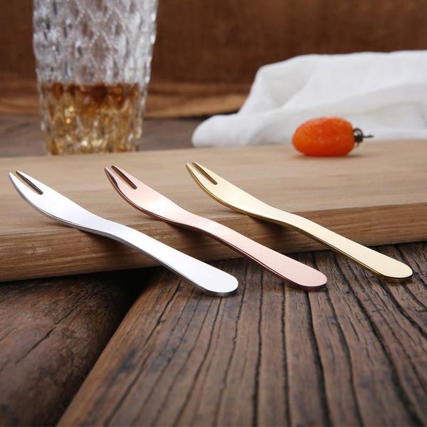 

forks dessert salad multifunction snack tableware 1pc portable western fork kitchen gadgets restaurant party supplies