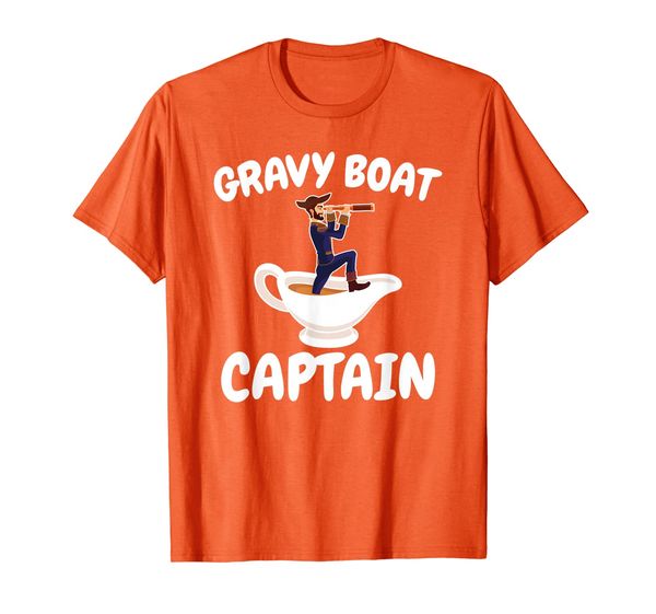 

Thanksgiving Gravy Boat Captain Ship Design T-Shirt, Mainly pictures