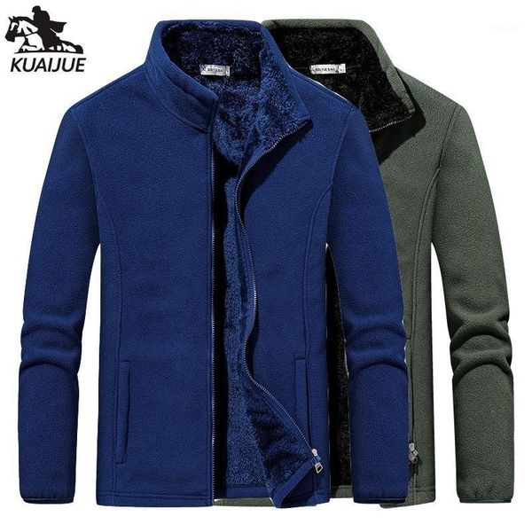 

men's jackets winter jacket men 5xl 6xl fleece mens casual warm stand collar coats coat thicken sweatshirt windbreaker, Black;brown
