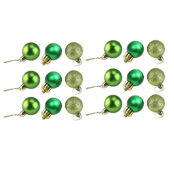 

party decoration 24pcs xmas small decorative balls tree hanging decors for