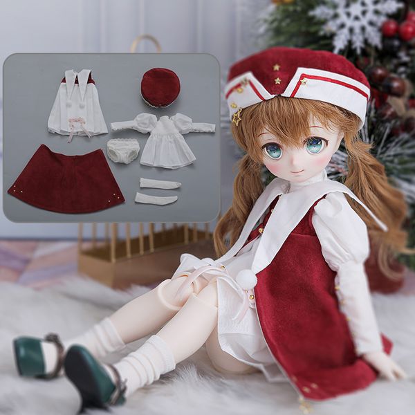 

tamako bjd clothes lds momoko girl 1/4 bjd accessories beautiful girl body doll dress for female body bjd doll accessories