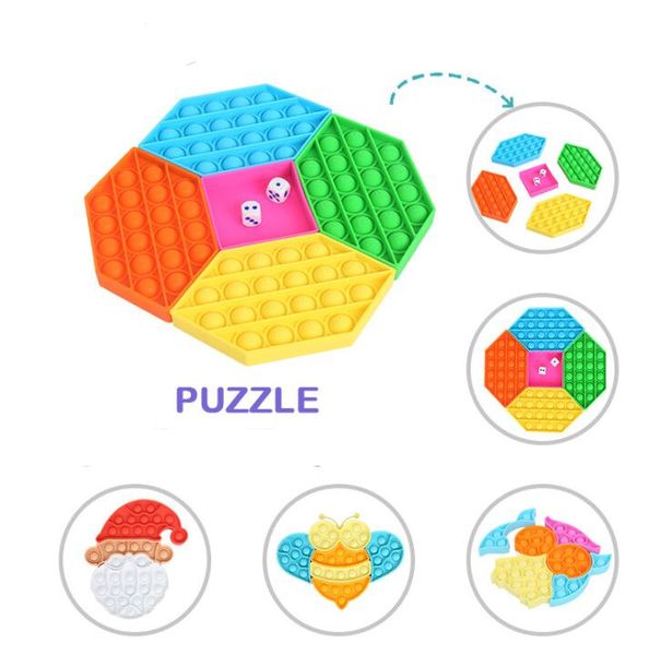 

fidget toys polygon chess board puzzle children's anti-stress and decompression toy
