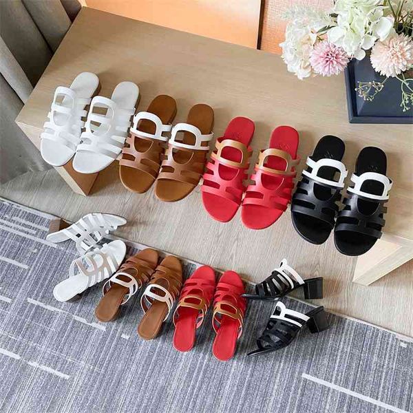 

thick heeled slippers for women to wear high heels in summer, Black