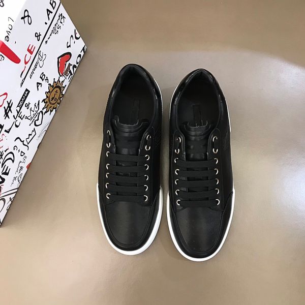 

2021ss new arrivals mens fashion luxury platform shoes flat casual walking casual sneakers mens trainers shoes size 38-44 real leather, Black