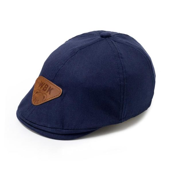 

caps & hats fashion boys hat autumn toddler gentleman berets cap peaked cotton solid est summer born baby boy sun top, Yellow