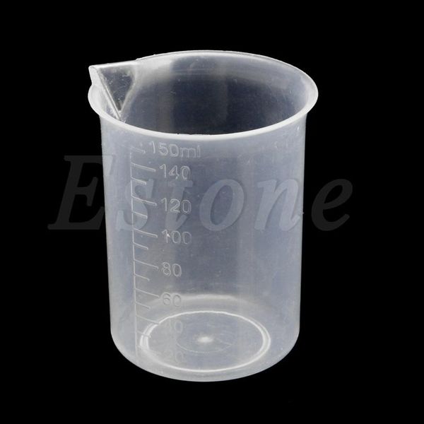 

lab supplies 150/250/500/1000/2000ml plastic measuring cup jug pour spout surface kitchen 1pc 24ta