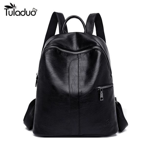 

backpack designer fashion ladies soft touch multi-function small and women shoulder bag girls