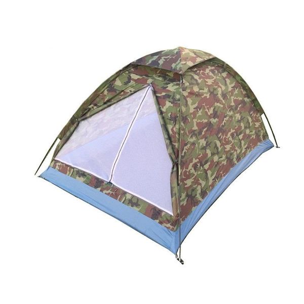 

1.2kg 2 person tent ultralight single layer water resistance camping pu 1000mm with carry bag for hiking traveling tents and shelters