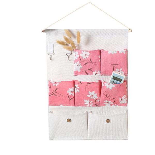 

storage boxes & bins 7-cell hanging bag foldable wall dormitory organizer debris