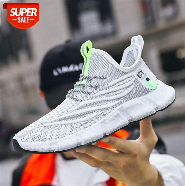 

new models net shoes flying woven breathable men's running sneakers #tv6m