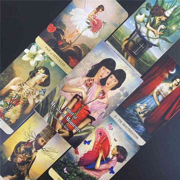 

new tarot of my stical moments cards deck game party table board fortune-telling oracle gift with pdf guidebook love nylk