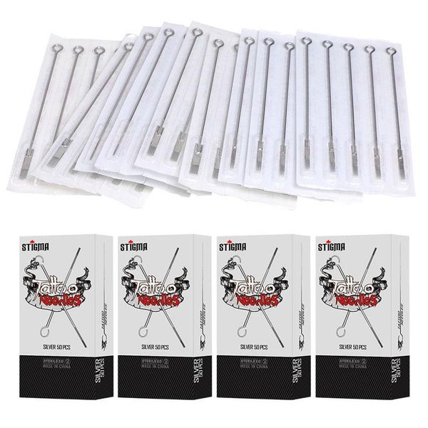 

tattoo needles 50pcs disposable sterilized rl rs rm m1 agujas microblading permanent makeup supply