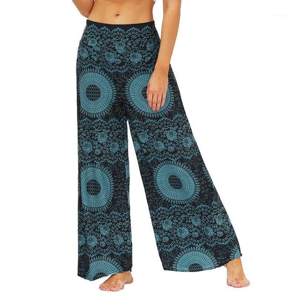 

yoga outfit 2021 women hippie bohemian casual gypsy pants, ideal gym pant - baggy boho harem pants