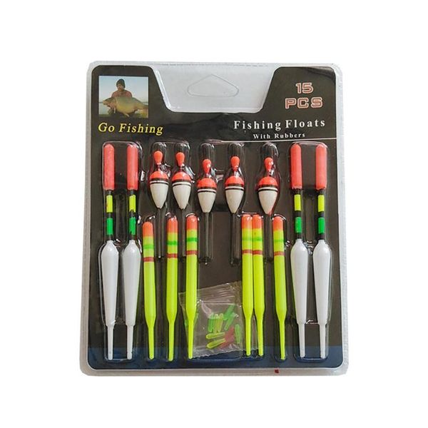 

fishing accessories fish float set card mounted vertical buoy sea tackle equipment