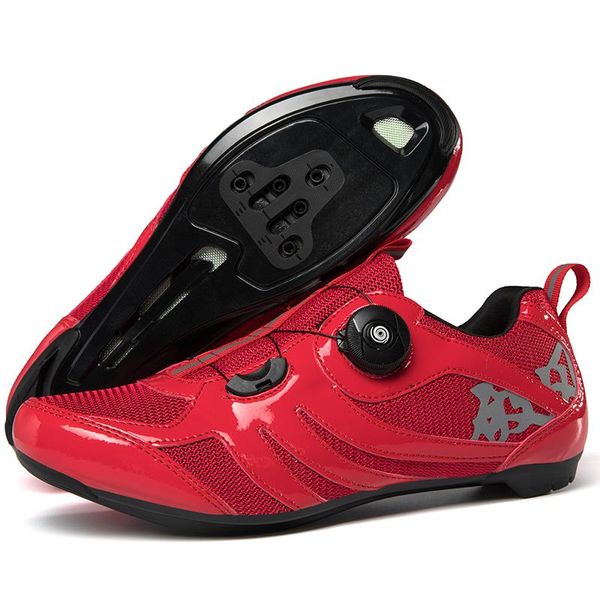 

cycling footwear style shoes men's sports bike professional non-slip comfortable and breathable, Black