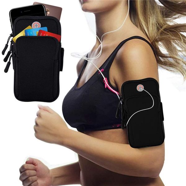 

running men women arm bags phone money keys waterproof touch screen armbands case outdoor sport accessories