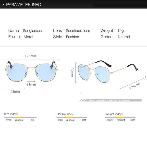 

sunglasses round for women fashion driving decorative metal men shade glasses classic brand designer sun a518, White;black