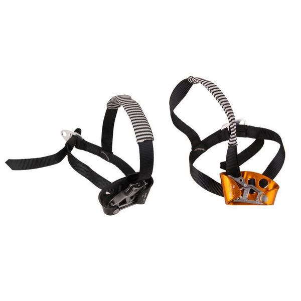 

cords, slings and webbing left + right foot climbing ascender tree rigging arborist caving gear equip