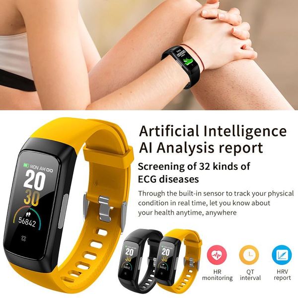 

sports pedometer and timekeeping anti-sweat smart bracelet tpu with blood pressure heart rate function wristbands
