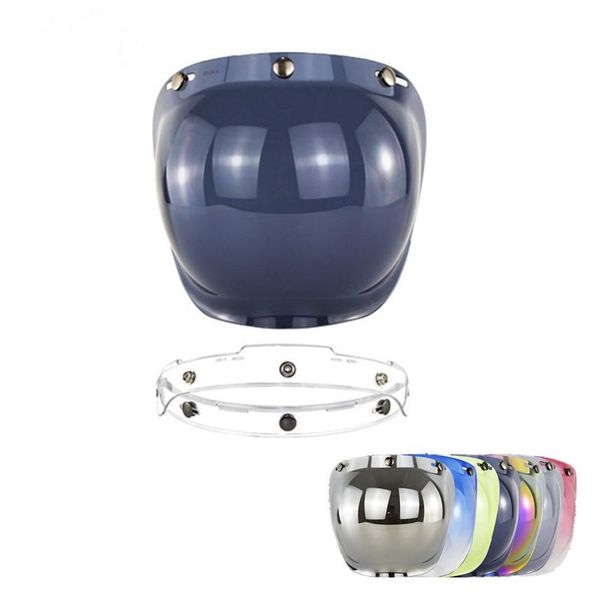 

motorcycle helmets capacete bubble open face helmet visor casco moto lens accessorie