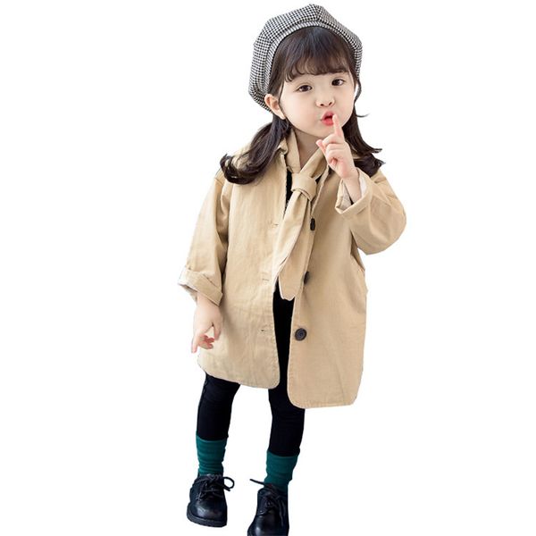 

girls babys coat windbreaker coat jacket outwear 2021 bow spring autumn overcoat cardigan party outdoor childrens clothing, Camo