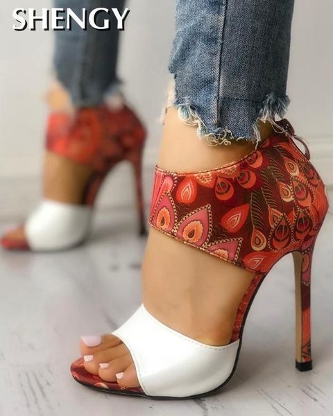 

women's thin high heels summer fashion peep toe zipper female heel sandals casual office lady square shoes dress, Black