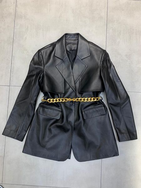 

women's suits & blazers the 2021 cotton long suit in sheepskin coat 0815, White;black