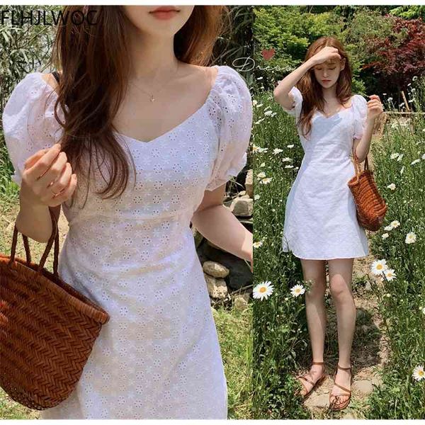 

casual dresses little small summer party mini lolita style girls cute sweet v neck slim wasit a line white lace es women vestidos, Black;gray