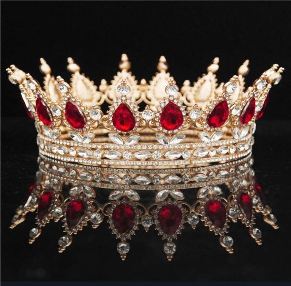 

buy bridal diamond crown wedding headdrs, Slivery;golden