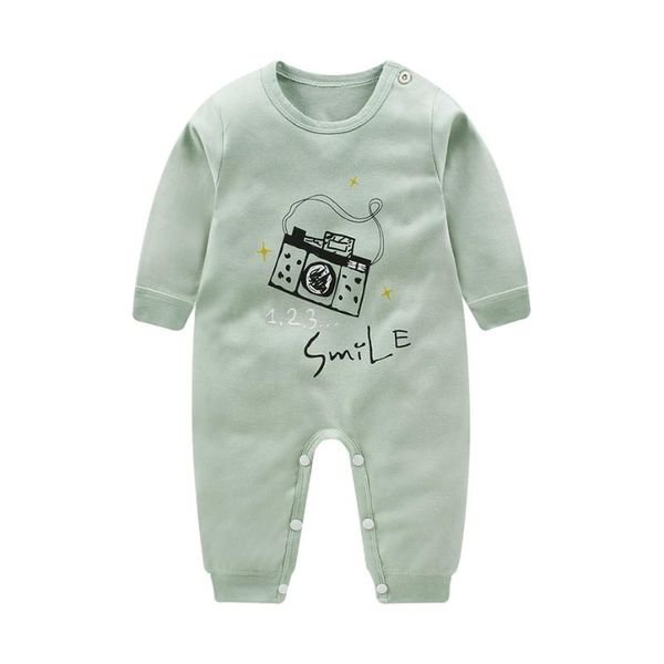 

baby boy romper clothes 0-24m born girl rompers cotton long sleeve jumpsuit outfit for kids onesie autumn jumpsuits, Blue