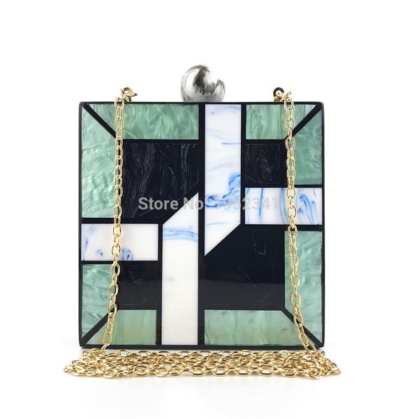 

china online shop wholesale fashion acrylic clutch evening bag bags