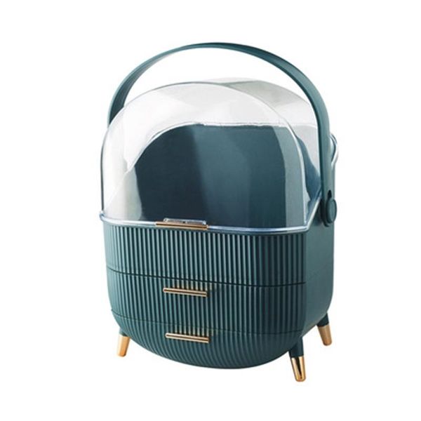 

storage boxes & bins portable large capacity acrylic drawer cosmetic waterproof dustproof travel multifunctional fashion transparent bathroo