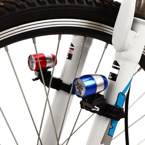 

bike lights aluminium alloy mini safety cycling bicycle waterproof ultra bright 6 led front head light